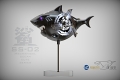 【お取り寄せ品】ZERO PLAIN/ メカニカルオーシャンキュート: 鮫 サメ コレクションフィギュア ブラック ver - イメージ画像2