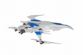 ダライアス/ シルバーホーク 3F-1B SPACE FIGHTER 1/144 プラモデルキット 2P COLOR ver - イメージ画像1