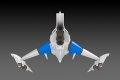 ダライアス/ シルバーホーク 3F-1B SPACE FIGHTER 1/144 プラモデルキット 2P COLOR ver - イメージ画像4