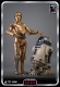 【お一人様1点限り】スターウォーズ/ ムービー・マスターピース ダイキャスト 1/6 フィギュア: C-3PO with サレシャス・クラム ジェダイの帰還 ver - イメージ画像14