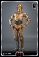 【お一人様1点限り】スターウォーズ/ ムービー・マスターピース ダイキャスト 1/6 フィギュア: C-3PO with サレシャス・クラム ジェダイの帰還 ver - イメージ画像2