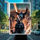 DCコミックス/ Batman vol.3 #90 バットマン＆キャットウーマン by ジョルジ・ヒメネス アートプリント - イメージ画像2