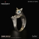 ダークソウル × TORCH TORCH/ リングコレクション: 銀猫の指輪 7号 - イメージ画像1