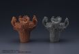 ソフ美 イマドキの土器 火焔型土器 ストーン風グレー ver - イメージ画像6
