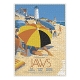 ジョーズ JAWS by Laurent Durieux 1000ピース パズル - イメージ画像1