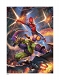 マーベルコミック/ アメイジング・スパイダーマン vs グリーンゴブリン by DCWJ デリック・チュー アートプリント - イメージ画像1
