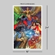 DCコミックス/ ザ・ジャスティスリーグ by ステファン・セジク アートプリント - イメージ画像2