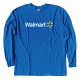 ウォルマート/ ロングスリーブTシャツ（ブルー）: US Lサイズ - イメージ画像1