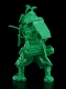 PLAMAX/ 鎌倉時代の鎧武者 1/12 プラモデルキット 緑の装 Green color edition - イメージ画像3