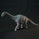 【復刻版】カマラサウルス ミドル ソフビキット - イメージ画像1