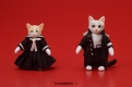 DIGKawaiiACTION/ 全日本暴猫連合なめんなよ: 「なめ猫」又吉＆トラ子 プチアクションフィギュア セット - イメージ画像2