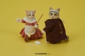 DIGKawaiiACTION/ 全日本暴猫連合なめんなよ: 「なめ猫」玉三郎＆ミケ子 プチアクションフィギュア セット - イメージ画像5
