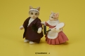 DIGKawaiiACTION/ 全日本暴猫連合なめんなよ: 「なめ猫」玉三郎＆ミケ子 プチアクションフィギュア セット - イメージ画像6