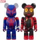 BE＠RBRICK（ベアブリック）/ スパイダーマン：アクロス・ザ・スパイダーバース: スパイダーマン2099 & スパイダーウーマン 100％ベアブリック 2体セット - イメージ画像1