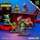 ARCADE/  ティーンエイジ・ミュータント・ニンジャ・タートルズ TMNT: トレーディングフィギュア 6個入りBOX - イメージ画像2