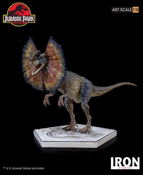 ジュラシック・パーク/ ディロフォサウルス 1/10 アートスケール
