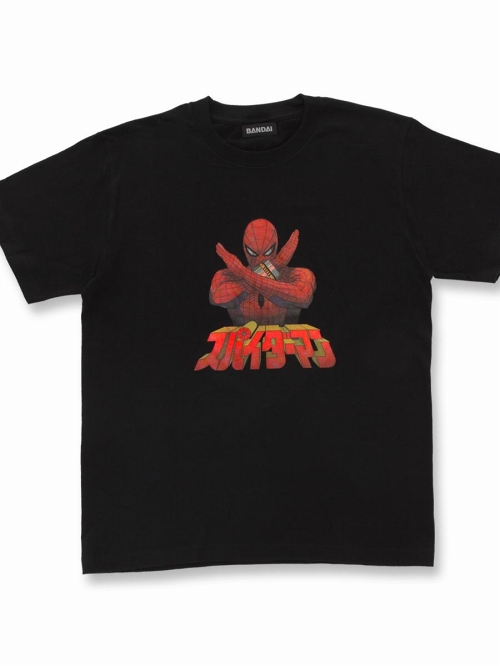 スパイダーマン 東映TVシリーズ/ スパイダーマン Tシャツ ブラック