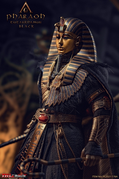 ファラオ ツタンカーメン 1/6 アクションフィギュア ブラック ver