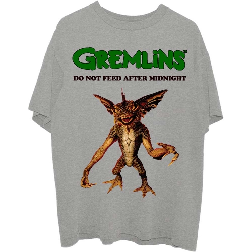 Gremlins （グレムリン）/ Stripe Do Not Feed Tシャツ （グレー）: UK