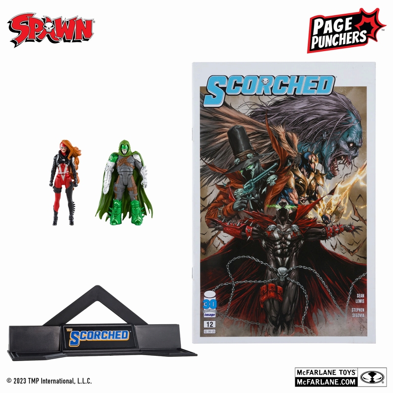 ページパンチャーズ/ SPAWN: カース＆シースポーン 3インチ フィギュア 2PK