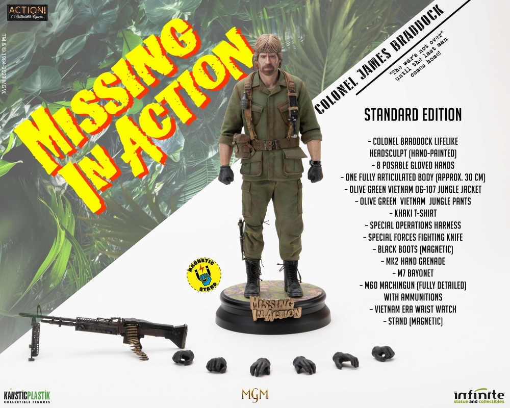 地獄のヒーロー Missing in Action/ ジェームス・ブラドック 1/6