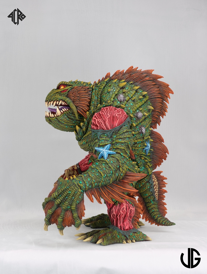 KRS JG Gill Beast/ NAMAZU ソフビ製 塗装済 完成品 KRS JG Gill Beast/ NAMAZU ソフビ製 塗装済 完成品