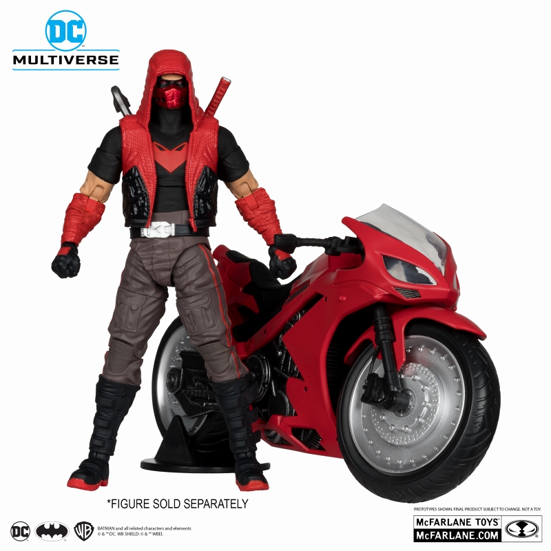 DCマルチバース/ Red Hood Outlaw: レッドフード スポーツバイク 7インチスケール ビークル